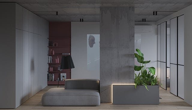 F.F.B project: apartment interior design in Kyiv