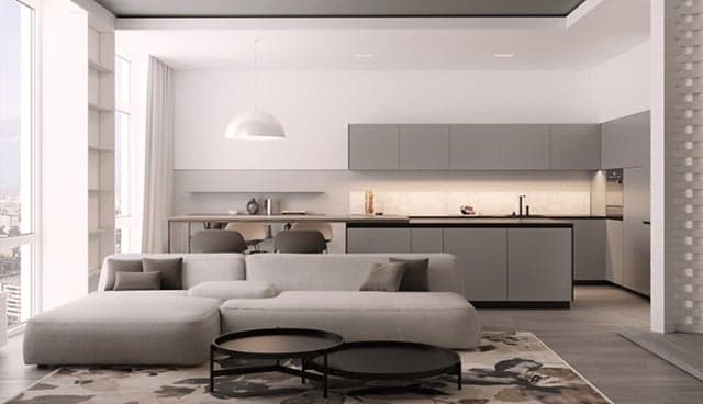 OLIVA project: apartment interior design in Odesa