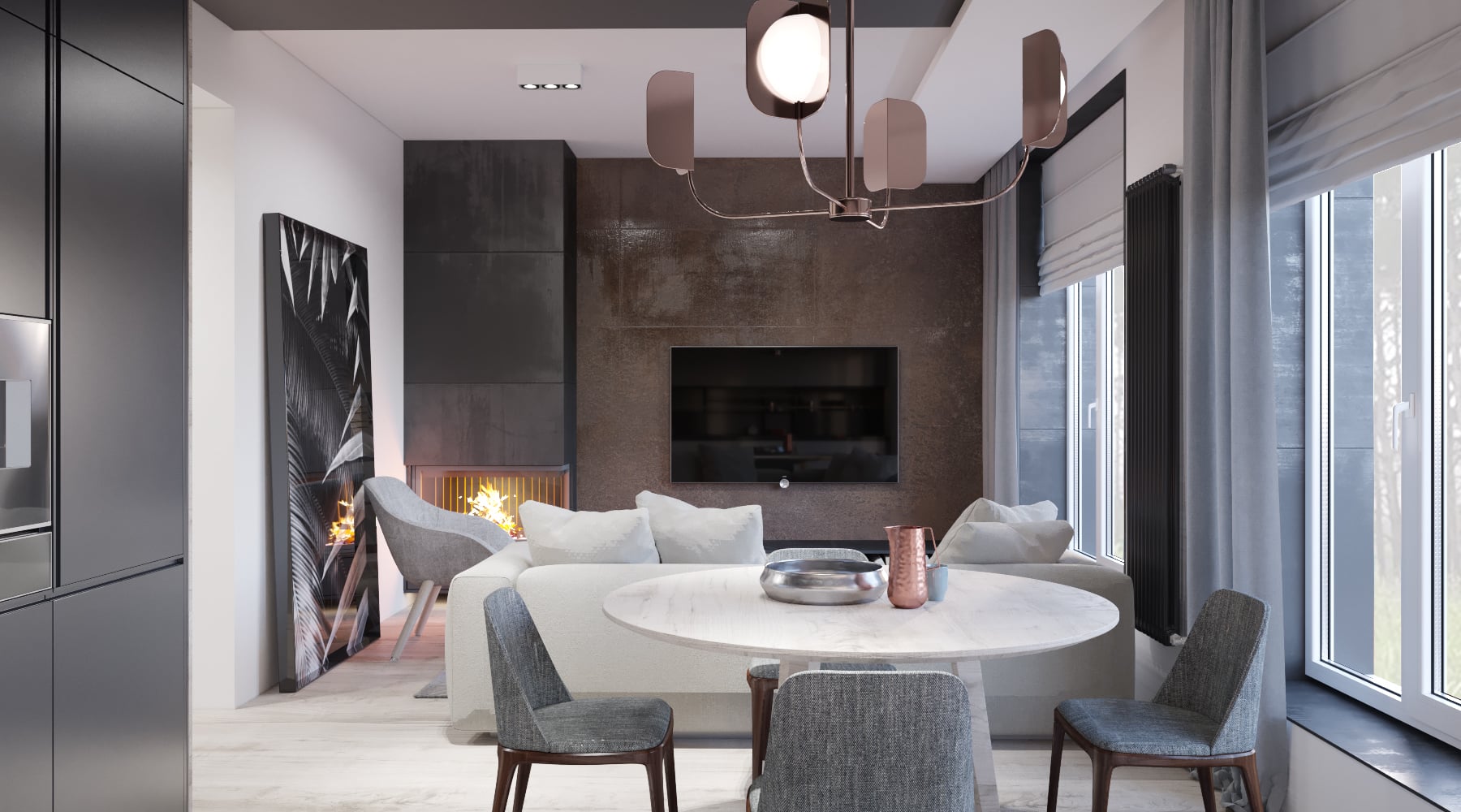 townhouse interior